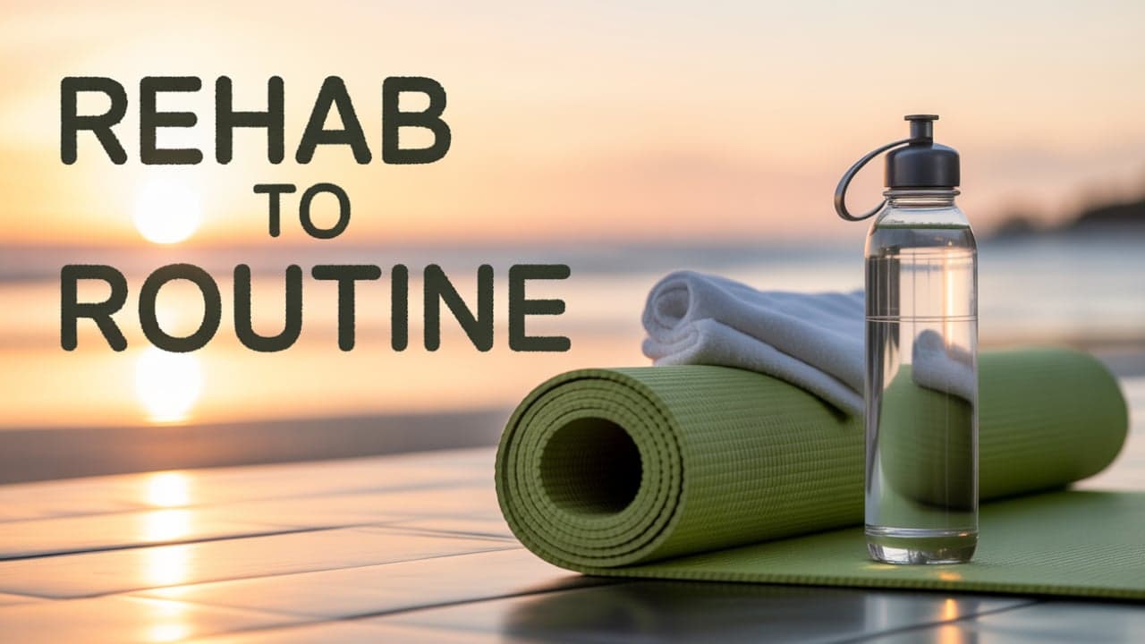 Building Healthy Routines After Rehab