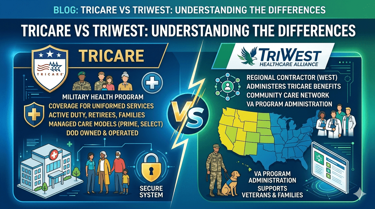 TRICARE vs TriWest: Understanding the Key Differences for Women’s Healthcare