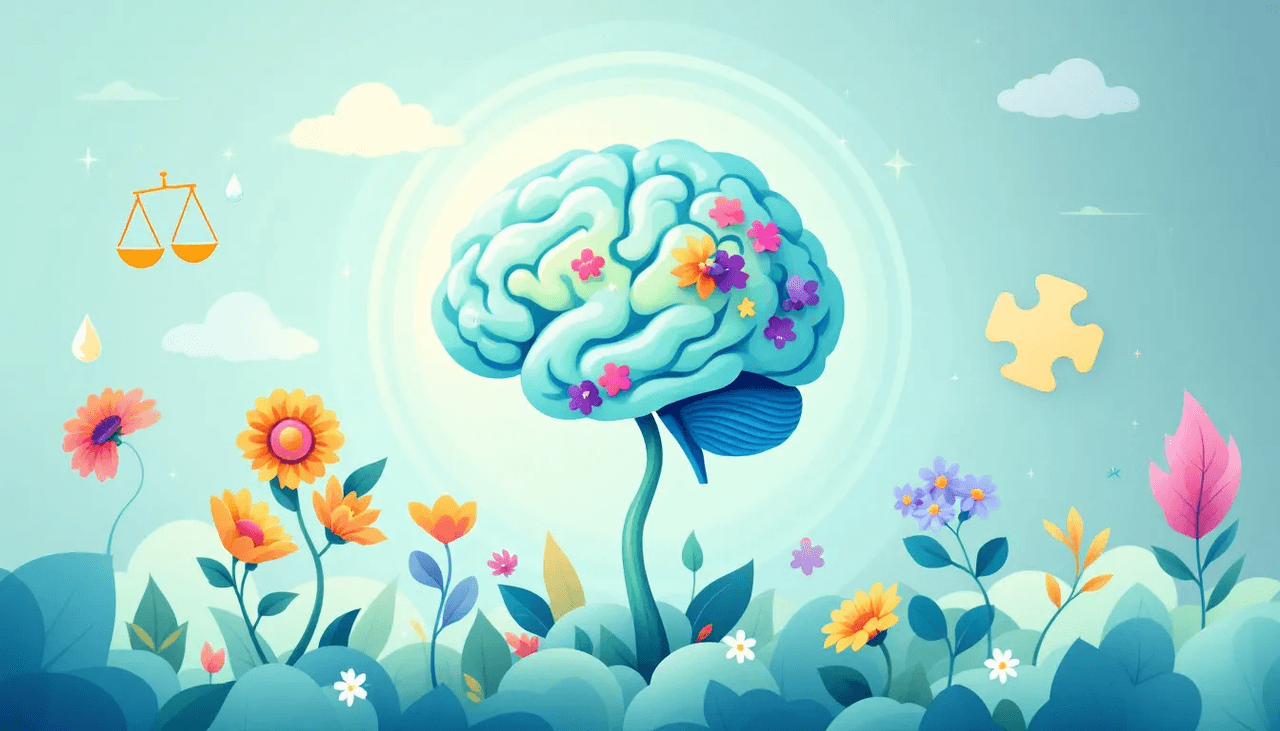 A supportive environment for mental health during detox.