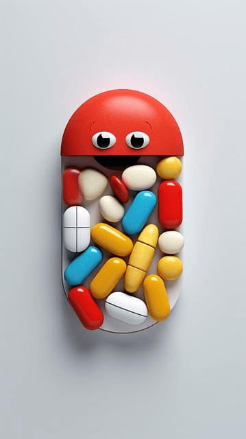 ai generated, medicine, pills