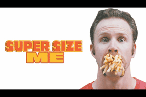 Supersize Me - movies involving eating disorders
