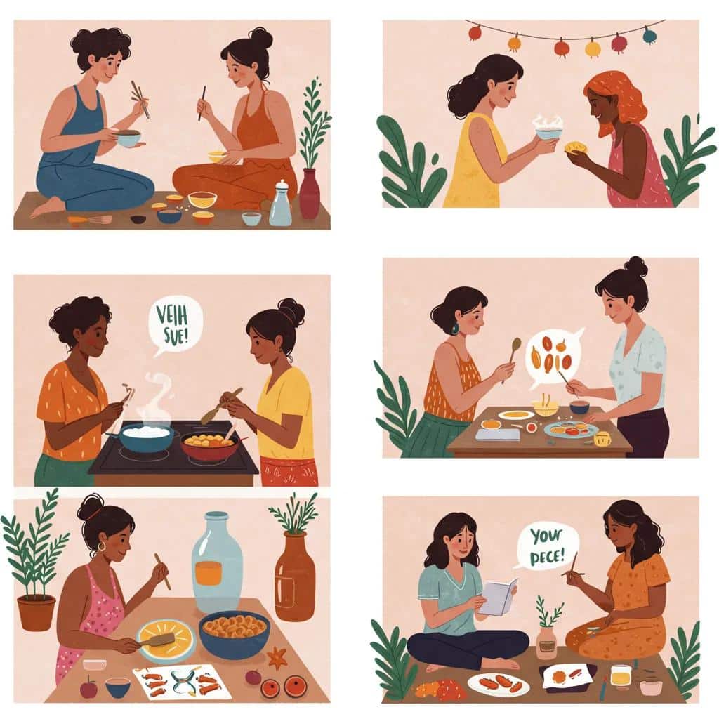 Women engaging in various holistic self-care practices, highlighting the importance of wellness strategies in addiction recovery