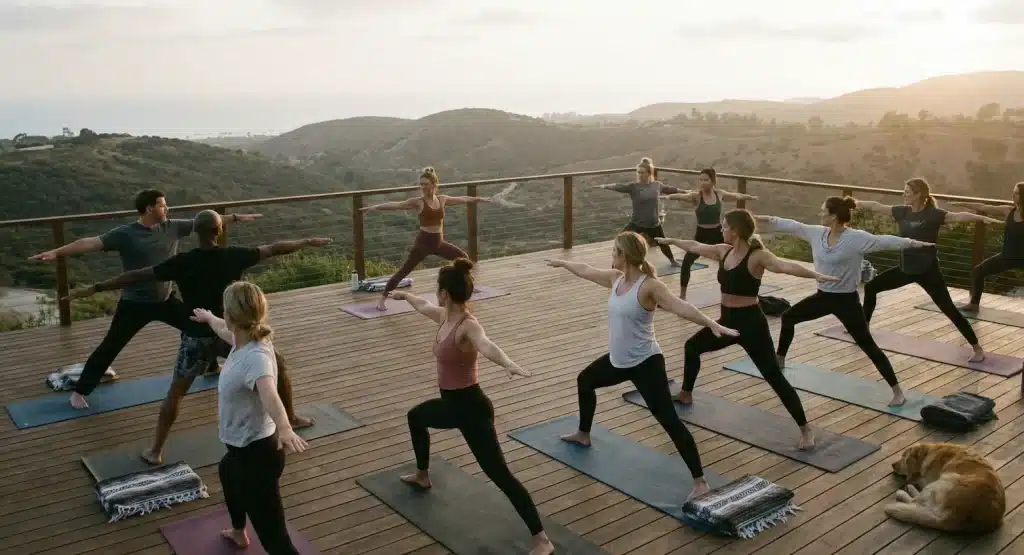Restorative yoga and somatic therapy in Orange County