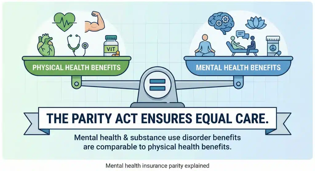 Mental health insurance parity explained