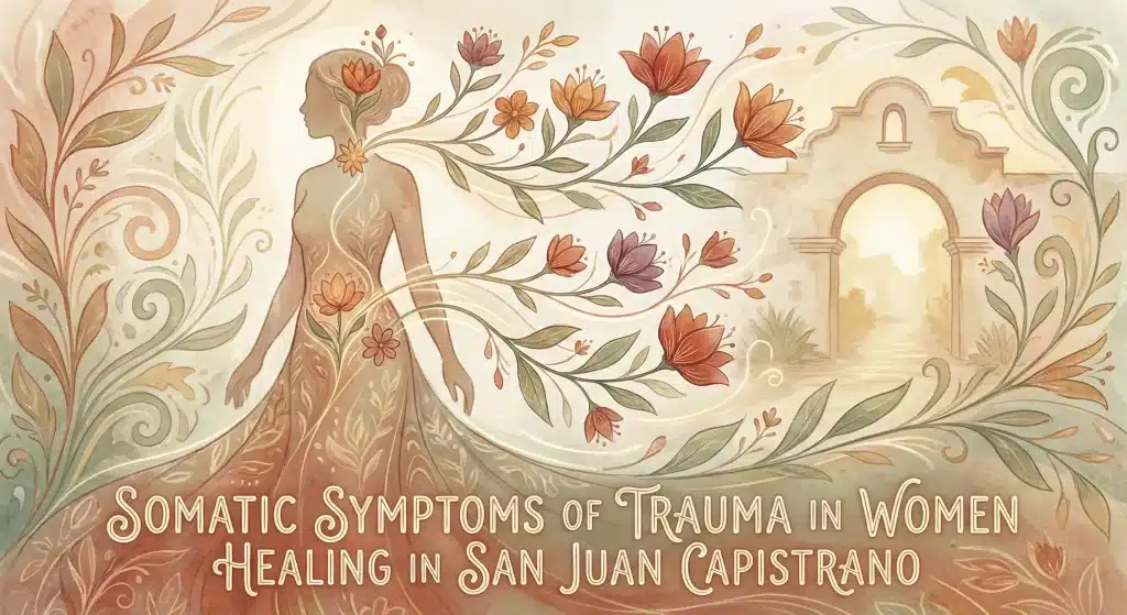 Somatic symptoms of trauma in women healing in San Juan Capistrano