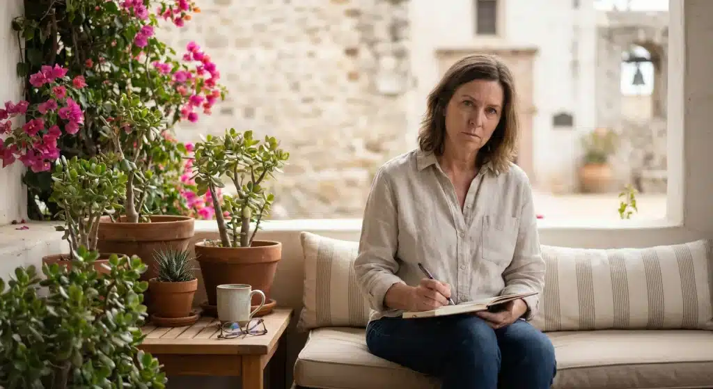 Using the Grey Rock method and journaling for recover